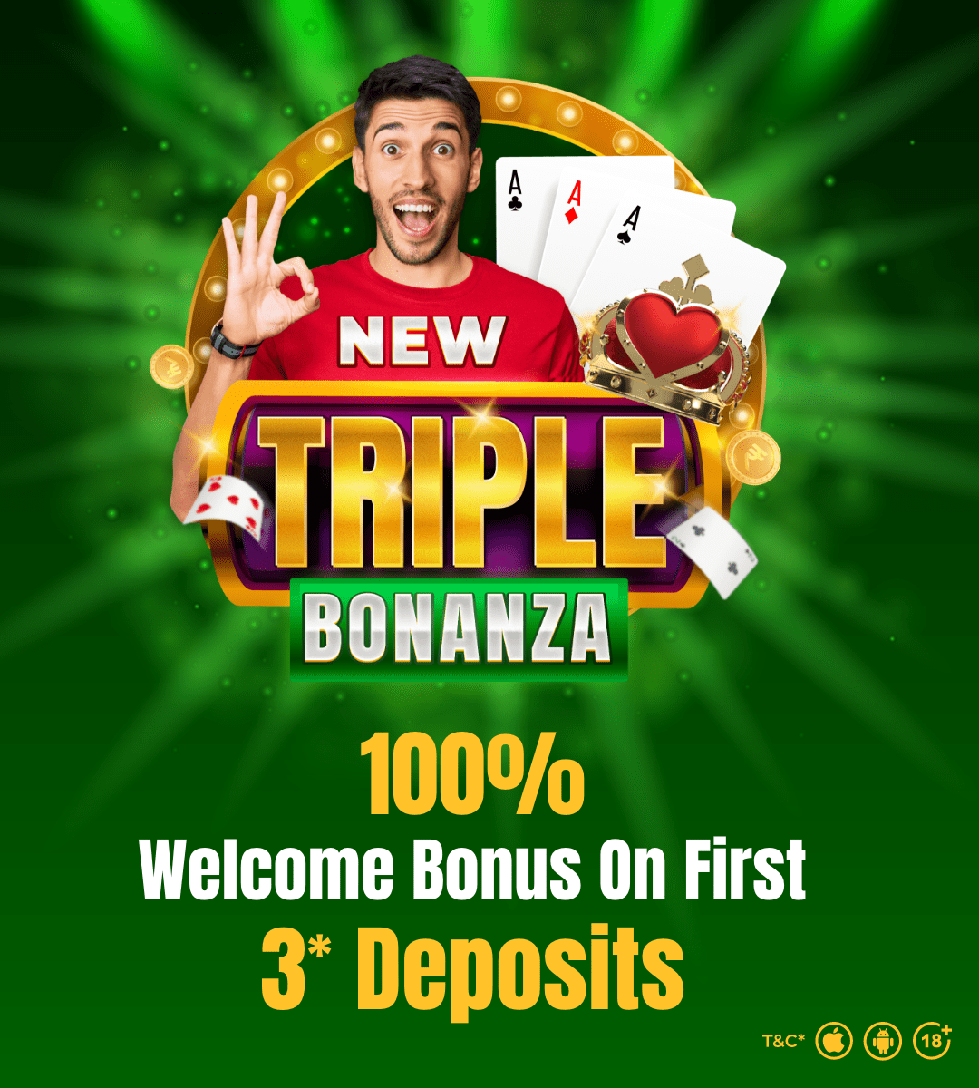 Welcome Bonus at Sleek Rummy
