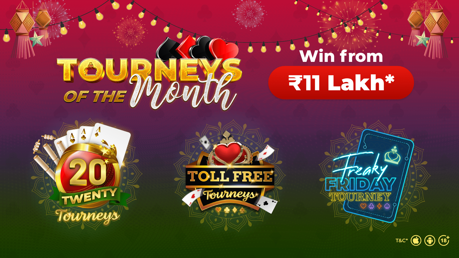 Tourneys of the Month